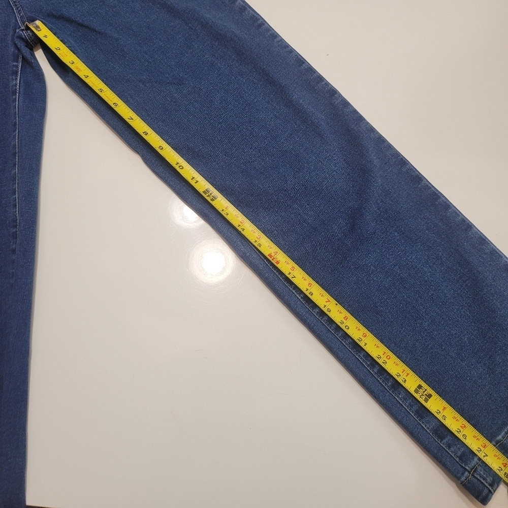 Elegant Indigo Women's Straight Leg Jeans Size 6 - Picture 11 of 14
